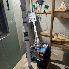 Clarendon-Hills-Sump-Pump-Installation-with-Battery-Backup 1